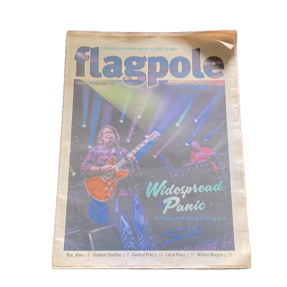 Flagpole featuring Widespread Panic Athens, Georgia Music & Event Magazine Pete - Picture 2 of 4